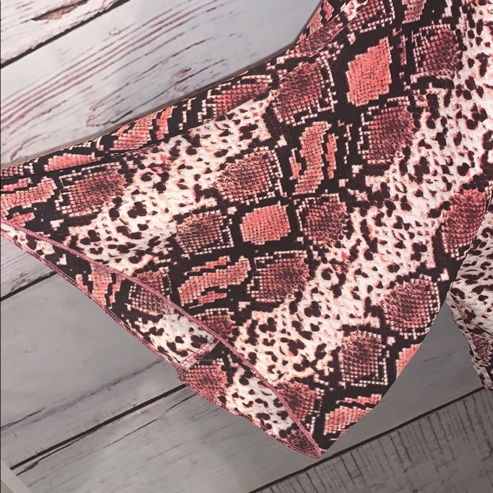Red Python Cardigan - Picture 2 of 3